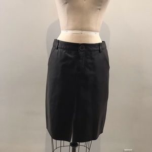 NWT Leather Skirt, Laundry by Shelli Segal